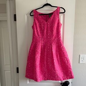 Taylor Swift Fuchsia Mini Dress